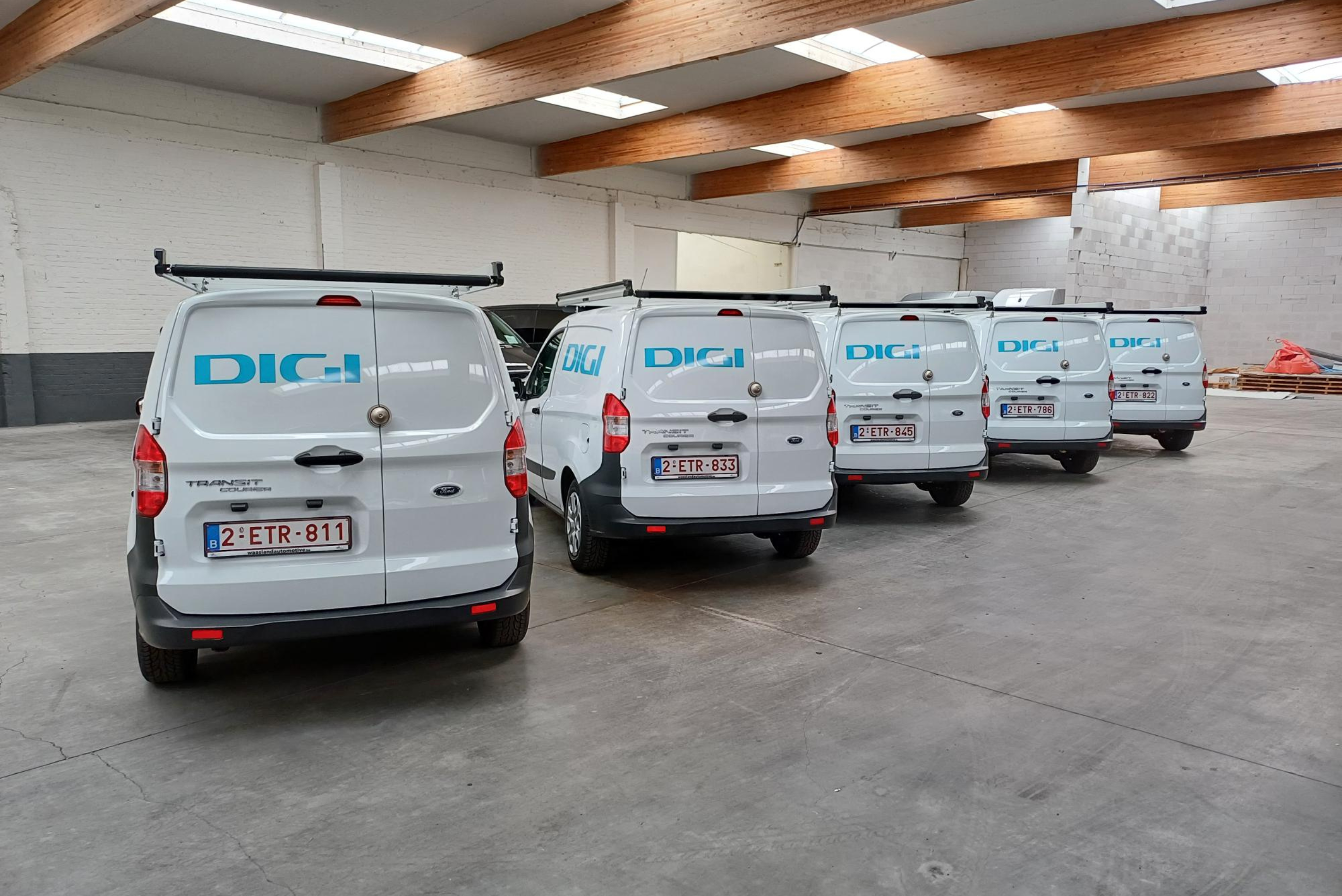 Dakdragers op bestelwagens